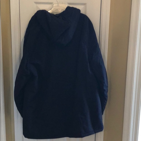 Land’s End men’s XL navy blue coat. - Picture 4 of 5